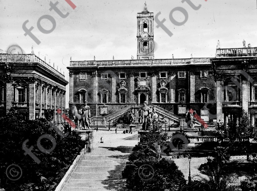 Senatorenpalast | Senatorial Palace - Foto foticon-simon-025-021-sw.jpg | foticon.de - Bilddatenbank für Motive aus Geschichte und Kultur